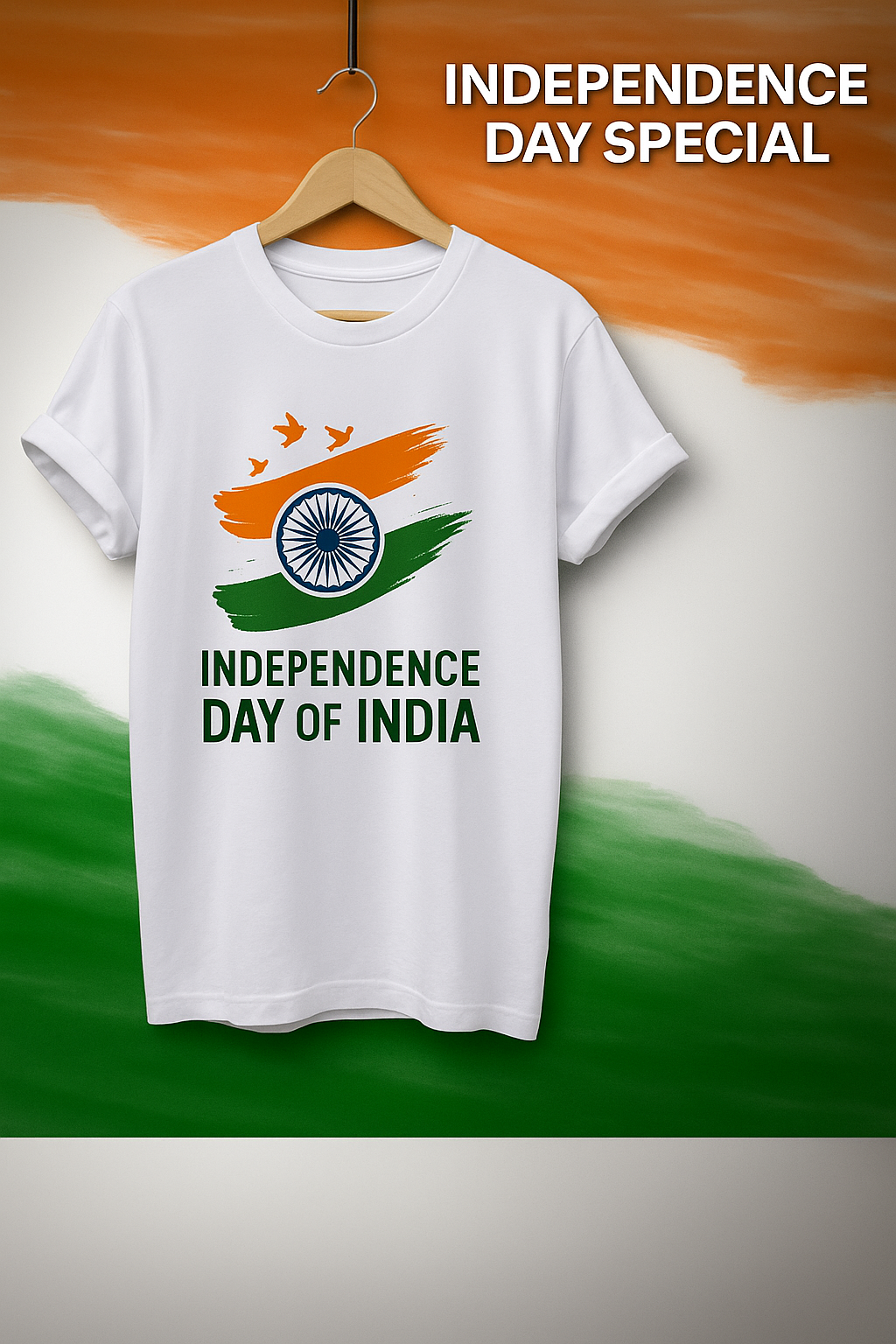 Independence Day Special T-Shirt Design | Unisex Cotton Tee